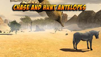 Wild Attack Cheetah Simulator تصوير الشاشة 1