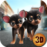 Chihuahua Dog Simulator 3D icône