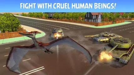 Pterodactyl Dino City Attack APK download