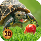 Turtle Simulator: House Life أيقونة