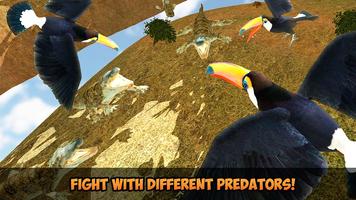 Toucan Bird Simulator 3D ภาพหน้าจอ 1