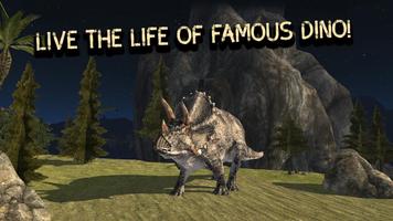 Triceratops Simulator 3D Affiche