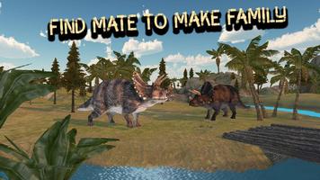 Triceratops Simulator 3D اسکرین شاٹ 1