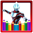 Coloring Book for Ultraman Hero Zero APK