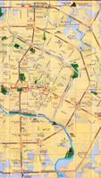 Chengdu Tourist Map poster
