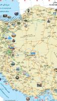 پوستر Iran Tourist Map