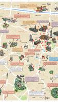 Sao Paulo Tourist Map poster