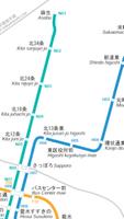 札幌市営地下鉄路線図 imagem de tela 1