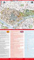 Sevilla Tourist Map पोस्टर