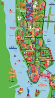 Venice Tourist Map 2 poster