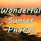 Wonderful Sunset Photos Zeichen