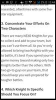 برنامه‌نما Guide for Lego Nexo Knights عکس از صفحه