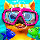 سباق لسمك هانت المياه القط ليو APK