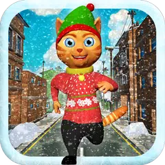 獅子貓雪潤 - 冷凍城市 APK 下載