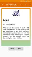 99 Names of Allah with Meaning imagem de tela 1