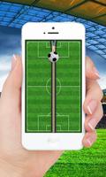 Football Wallpaper Zipper Lock 海报