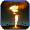 Fire Tornado live wallpaper APK