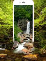 Forest Waterfall Live Wallpape Ekran Görüntüsü 3