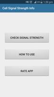 Cell Signal Strength Info الملصق