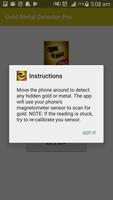 برنامه‌نما Gold Metal Detector عکس از صفحه