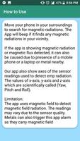 Magnetic Field Detector imagem de tela 2