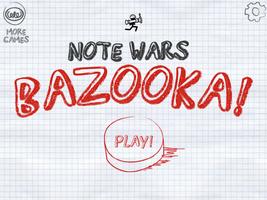 Note Wars: Bazooka Affiche