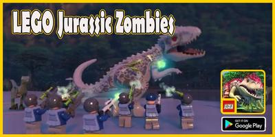 Slixia LEGO Jurassic: Zombies Shoot Poster