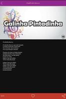 Galinha Pintadinha Letras Top скриншот 2