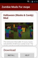 Zombie Mods For mcpe تصوير الشاشة 2