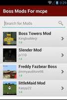 برنامه‌نما Boss Mods For mcpe عکس از صفحه