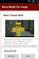 برنامه‌نما Boss Mods For mcpe عکس از صفحه