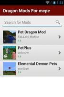 Dragon Mods For mcpe capture d'écran 1