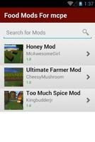 1 Schermata Food Mods For mcpe