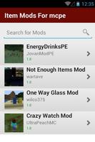 Item Mods For mcpe captura de pantalla 1