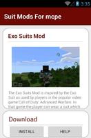 برنامه‌نما Suit Mods For mcpe عکس از صفحه