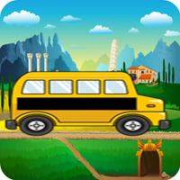 Hill Climb Big Bus Driver الملصق