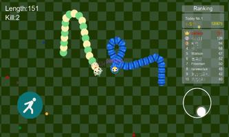 3 Schermata Snake Worm Battle .io