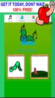 worm games free for kids ภาพหน้าจอ 3