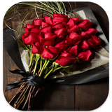 صور و خلفيات ورود حمراء icon