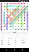 Word Search Puzzle Game Free Affiche