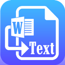 Word to Text Converter APK