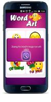 WordArt and Emojis for Viber اسکرین شاٹ 3