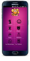 WordArt and Emojis for Viber الملصق