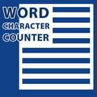 Word/Charcter/Text Counter App icône