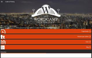 1 Schermata WordCamp BH (Oficial)