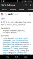 English Spanish Slang Dictiona screenshot 1