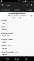 Spanish Verbs capture d'écran 3