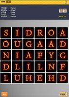 word search mind game Affiche