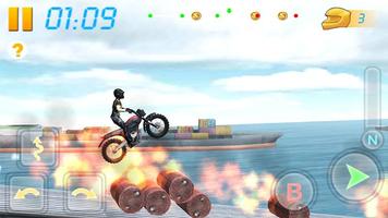 Corrida de bicicleta 3D - Bike imagem de tela 3