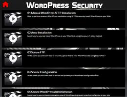 WordPress Security capture d'écran 3